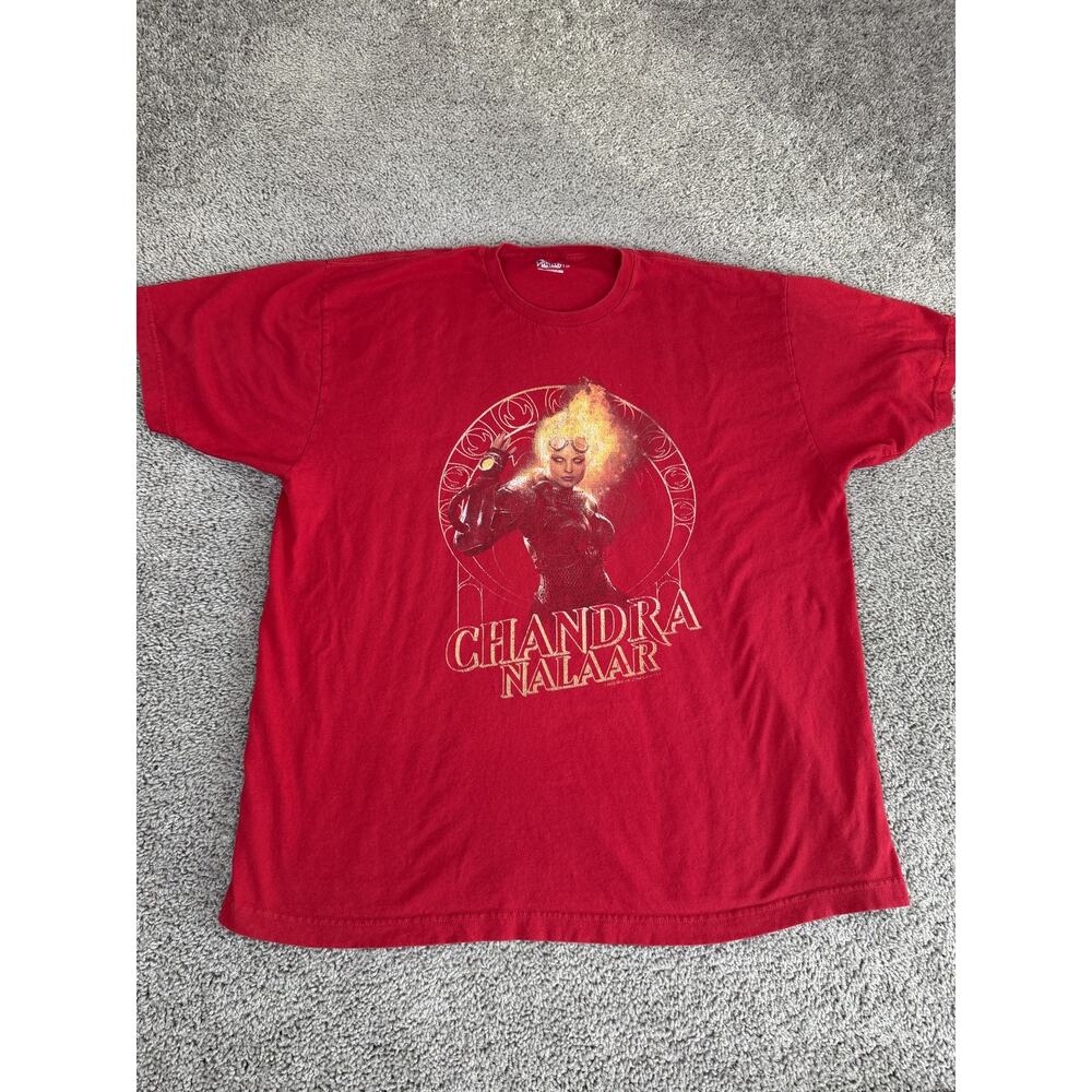 Magic The Gathering Chandra Nalaar Shirt Mens 2XL Red MTG Graphic Tee Top